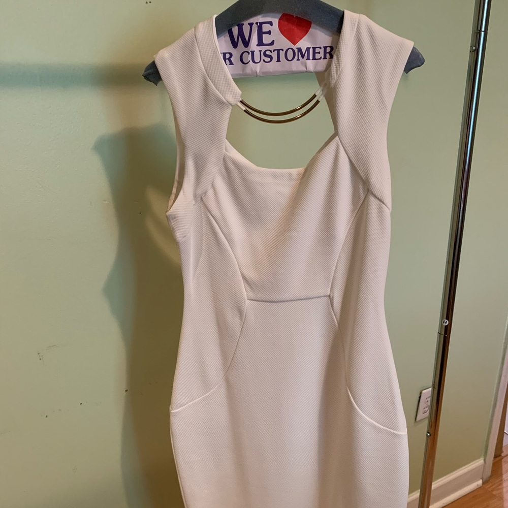 White dress